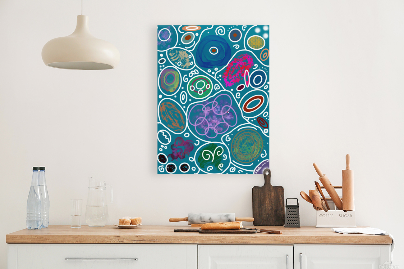 Circle Overload In Forest Green Reproduction
