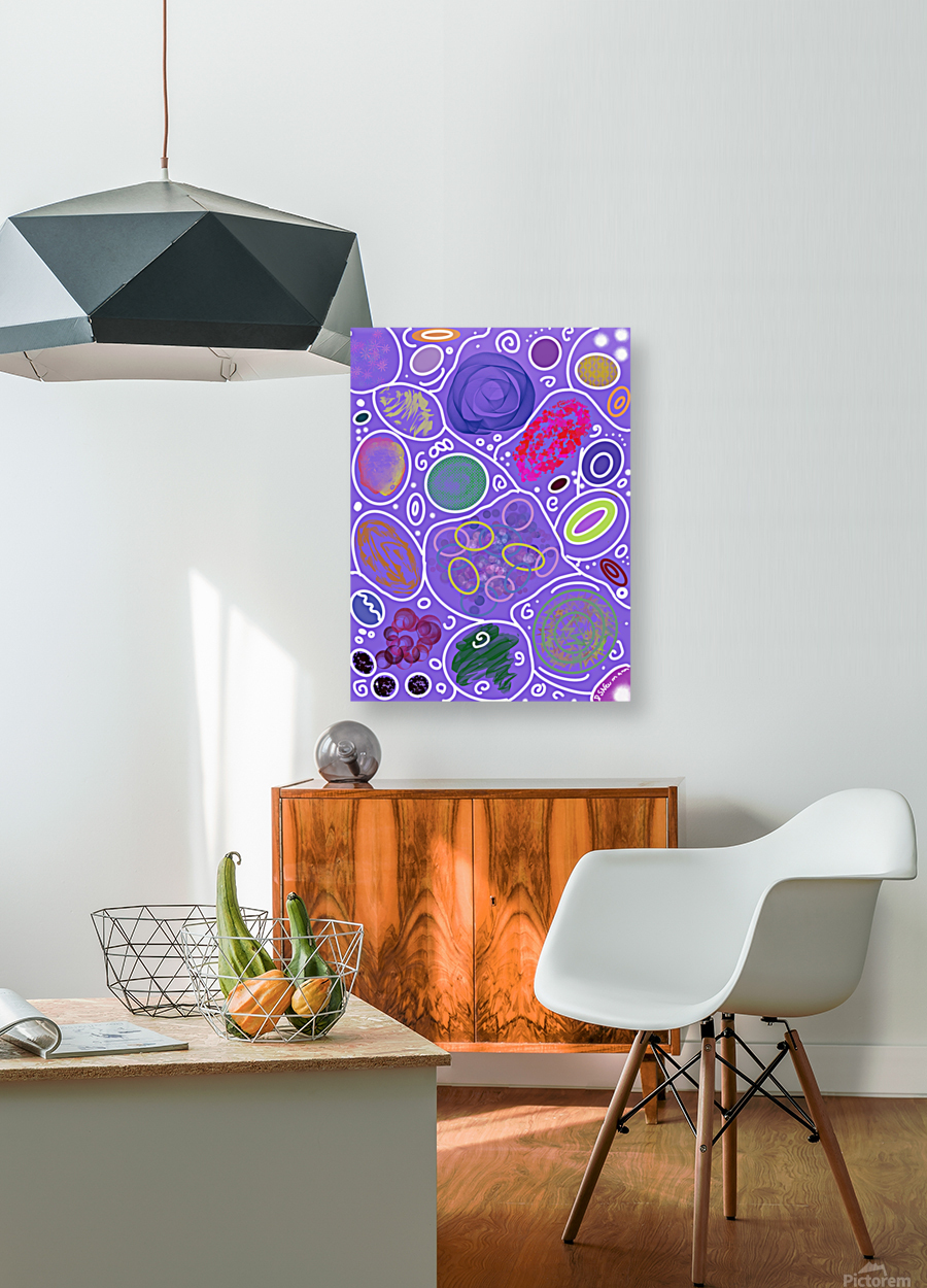 Circle Overload In Purple Reproduction