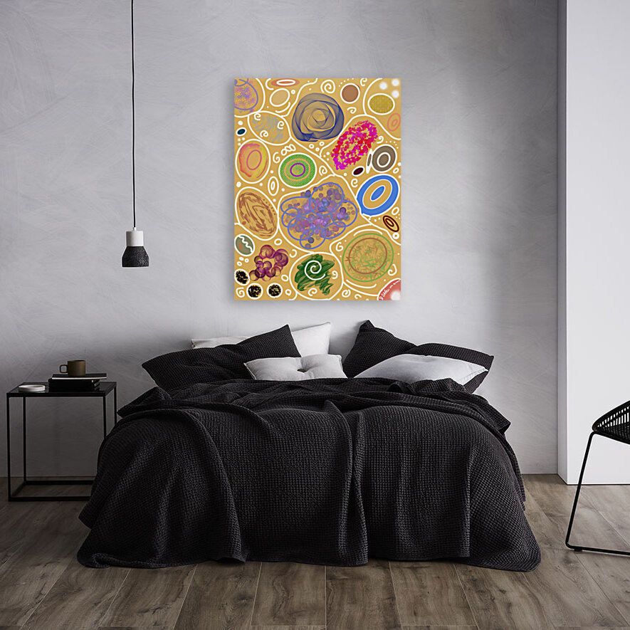 Circle Overload In Gold Reproduction