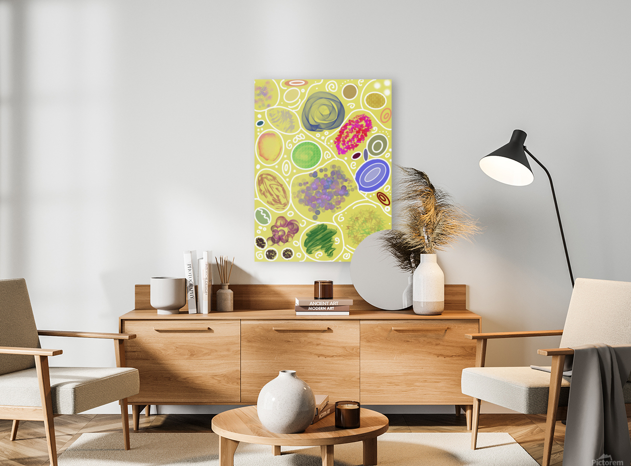Circle Overload In Yellow Reproduction