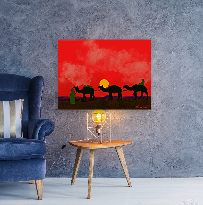 Night Caravan Reproduction