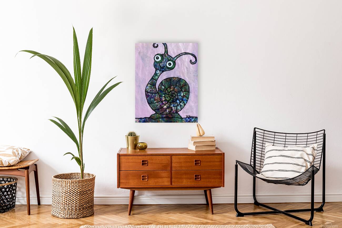 Whimsical Snail Reproduction