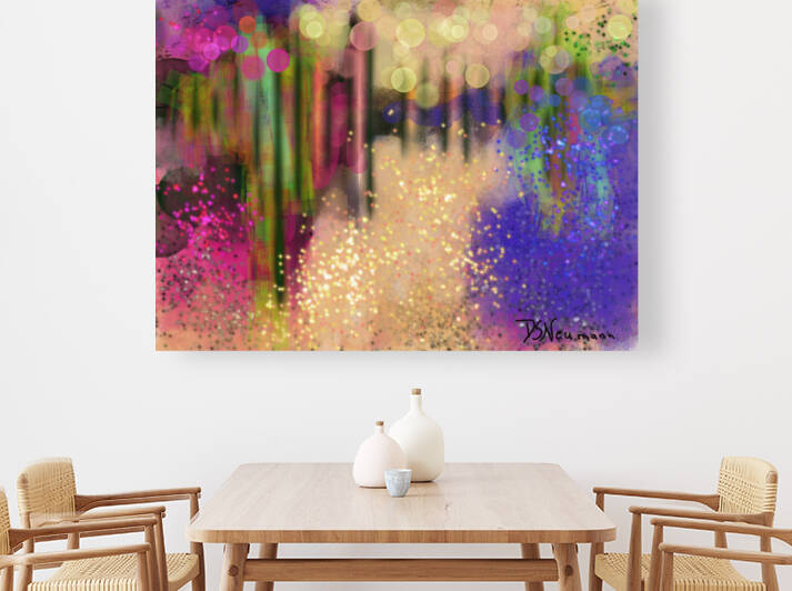 Abstract art - Celebration by Dorothea Neumann
