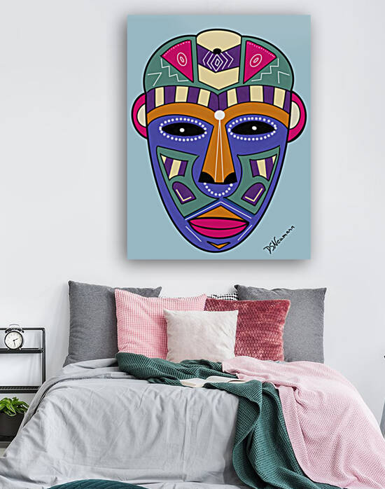 Tribal Mask 7 Reproduction