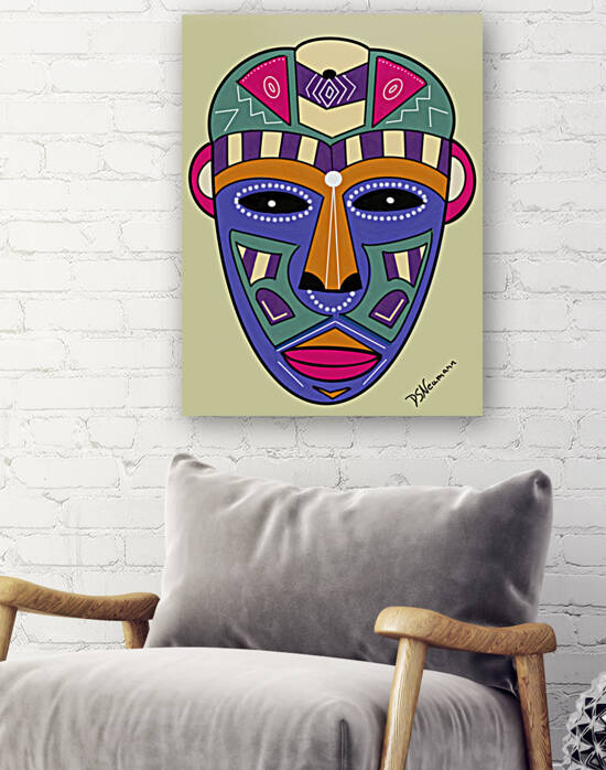 Tribal Mask 3 by Dorothea Neumann