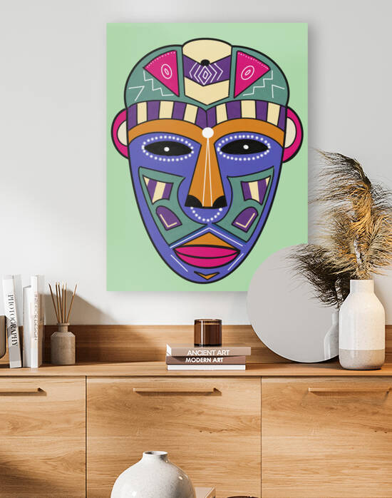 Tribal Mask 2 by Dorothea Neumann