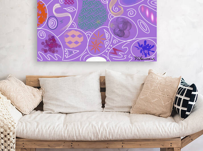 Extravaganza In Violet by Dorothea Neumann