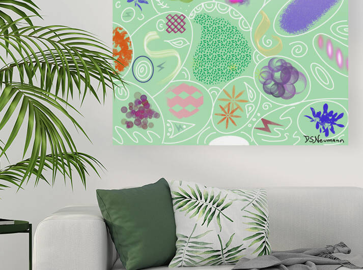 Extravaganza In Green by Dorothea Neumann