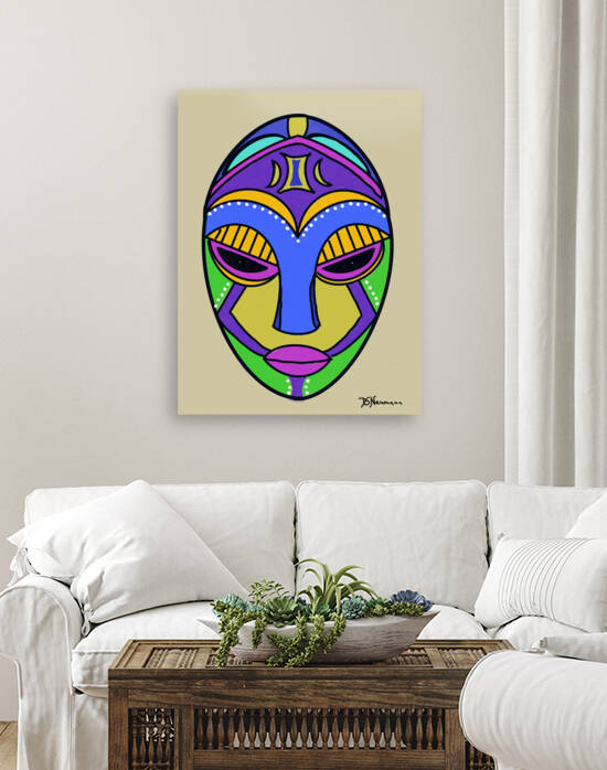 Tribal Mask  by Dorothea Neumann