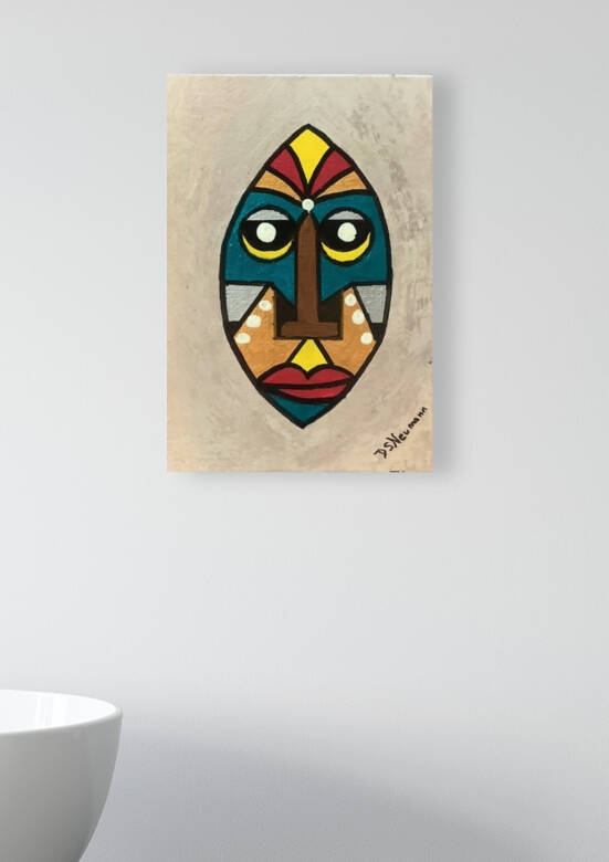 Primitive Mask  6 by Dorothea Neumann