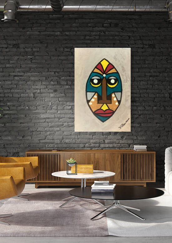 Primitive Mask  6 by Dorothea Neumann