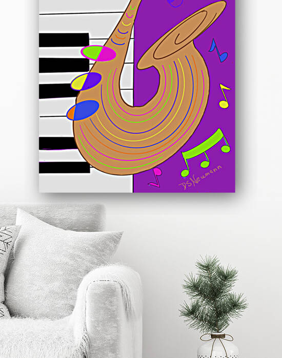 Sax  Piano 1 by Dorothea Neumann