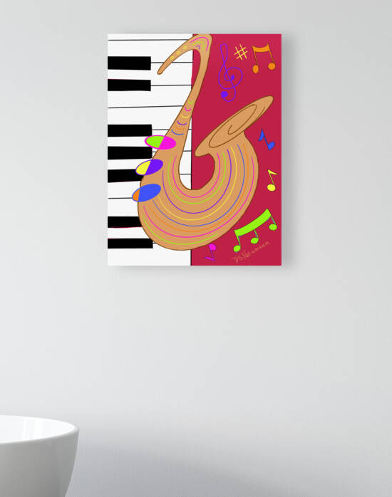Sax  Piano by Dorothea Neumann