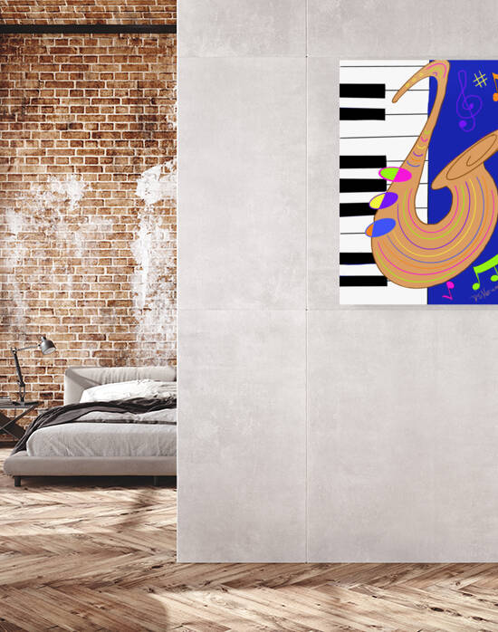 Sax  Piano 2 by Dorothea Neumann