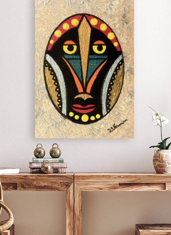 PRIMITIVE MASK   8 by Dorothea Neumann