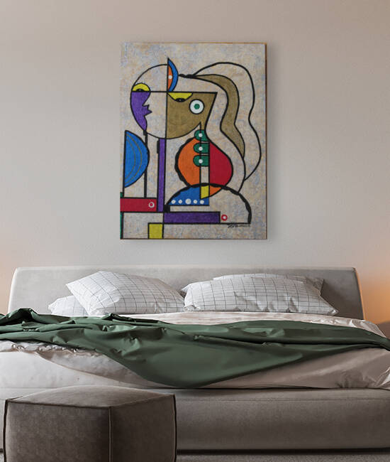 Pixel Girl  by Dorothea Neumann