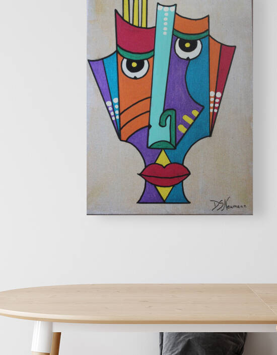 Tribal Mask by Dorothea Neumann