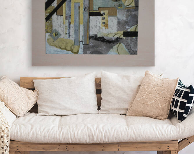 Grey & Gold Medley by Dorothea Neumann