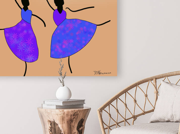 Stick Ballerinas by Dorothea Neumann