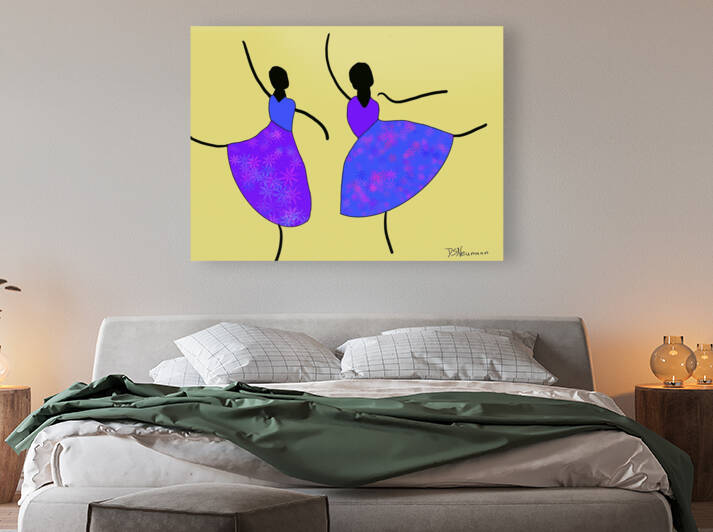 Stick Ballerinas 1 by Dorothea Neumann
