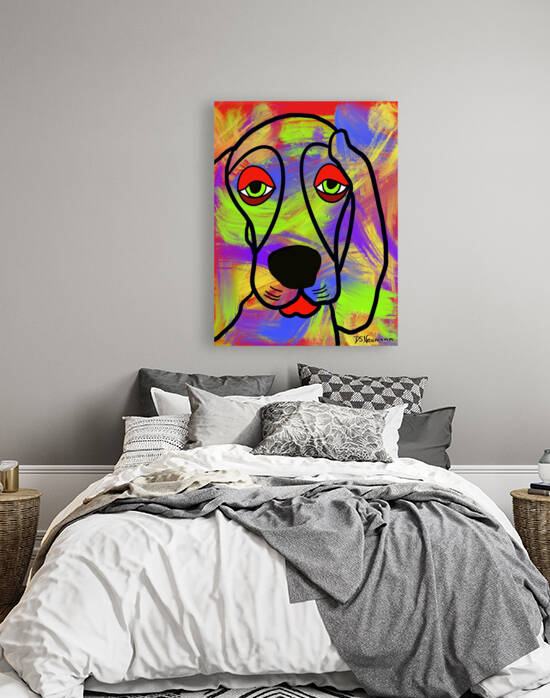 Sad eyed Dog by Dorothea Neumann