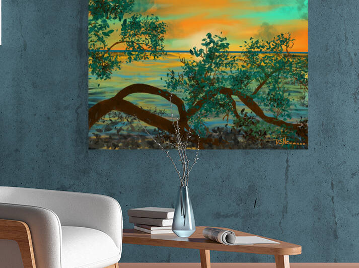 View Past The Broken Branch by Dorothea Neumann
