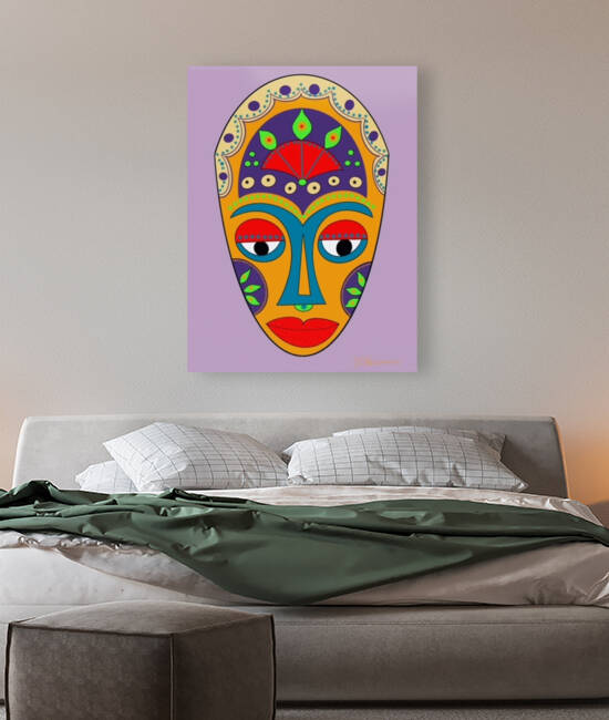 Woman s Mask 8 by Dorothea Neumann