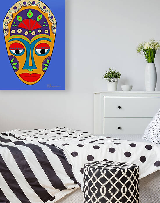 Woman s Mask 4 by Dorothea Neumann