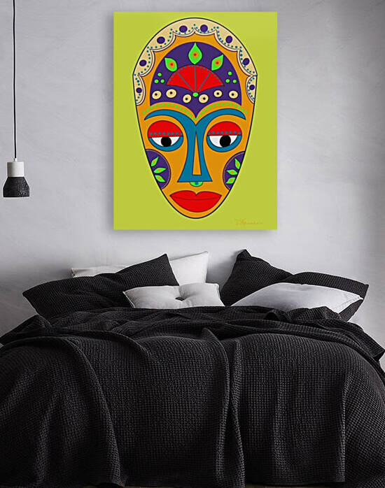 Woman s Mask 2 by Dorothea Neumann