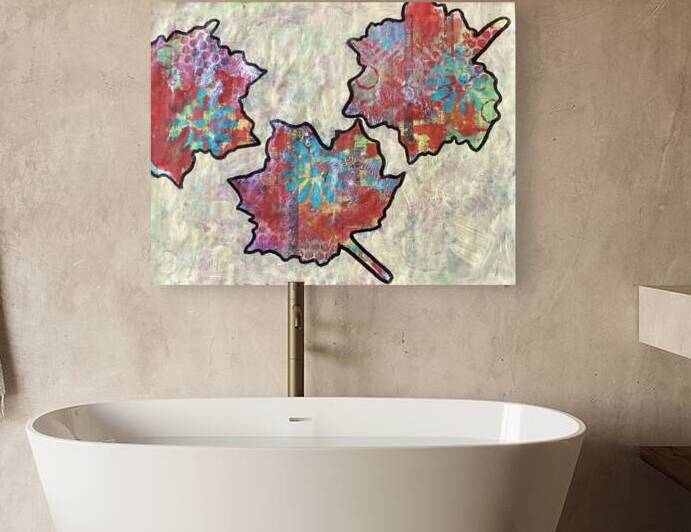 3 Maple Leaves by Dorothea Neumann