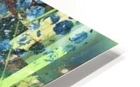 Lime  Blue Medley HD Metal print