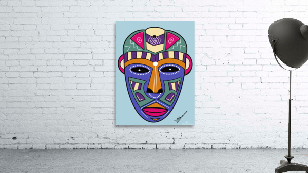 Tribal Mask 7 Wall Preview