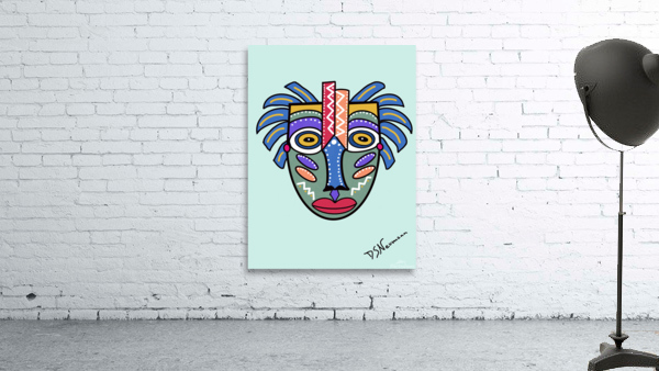 Tribal Mask 13 Wall Preview