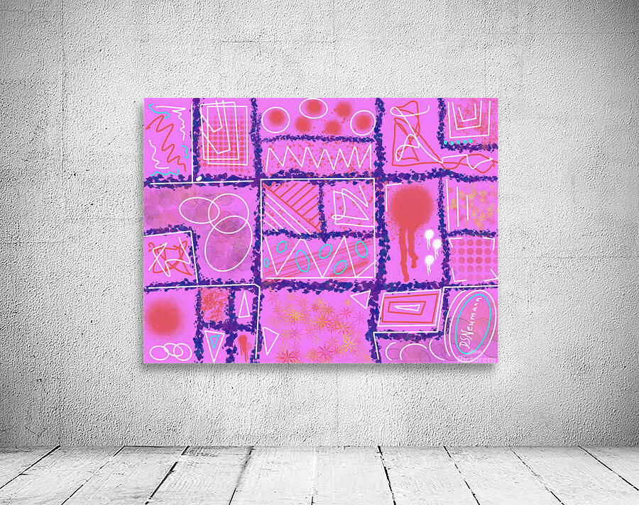 Divide  Conquer Pink Wall Preview