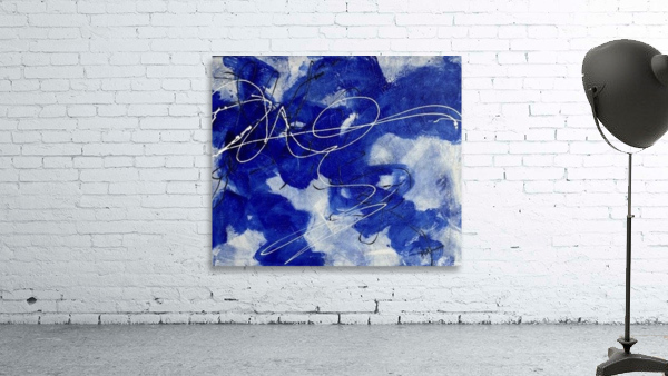 Blue Nebula Wall Preview