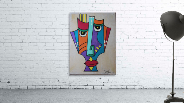 Tribal Mask Wall Preview