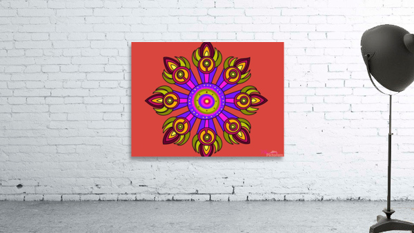 Kaleidoscope 7 Wall Preview