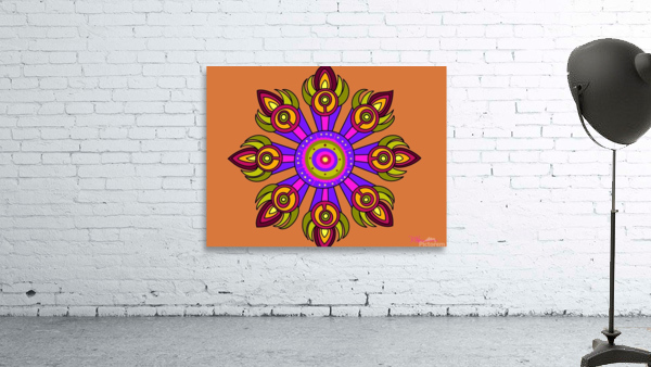 Kaleidoscope 8 Wall Preview