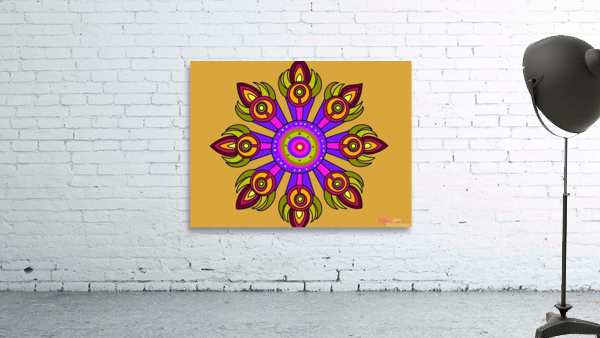 Kaleidoscope 3 Wall Preview