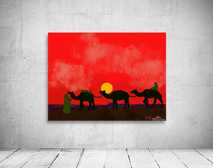 Night Caravan Wall Preview