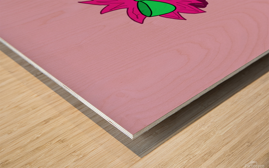 Pretty in Pink Wood print