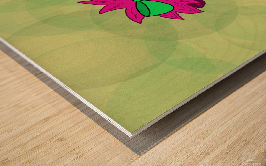 Beauty Sleep Wood print
