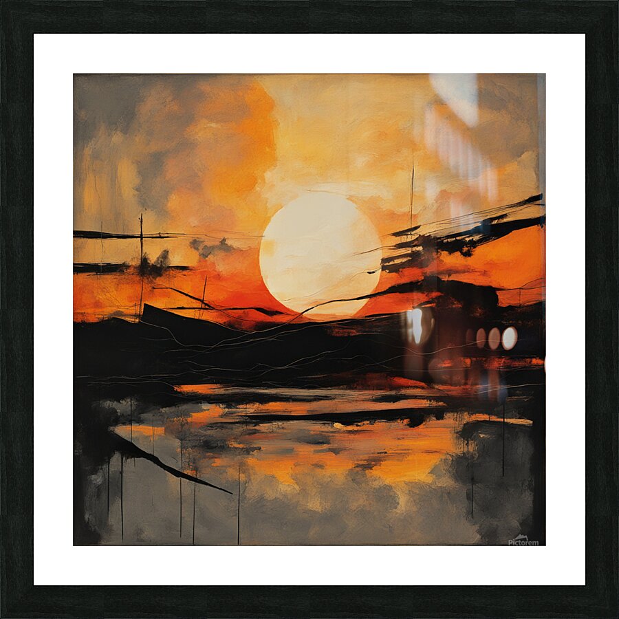 Sunset 1 Picture Frame print