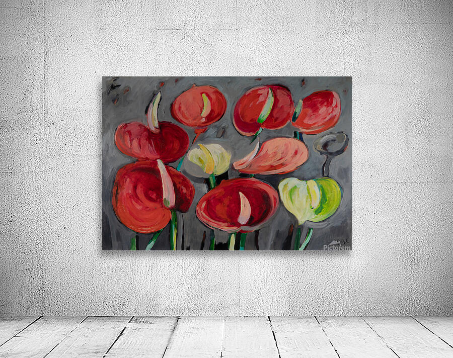 ANTHURIUM FLOWERS Wall Preview