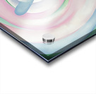  Georgia OKeeffe - Grey Blue and Black Pink Circle Acrylic print