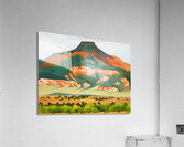 Georgia OKeeffe - Red and Yellow Cliffs Acrylic Print