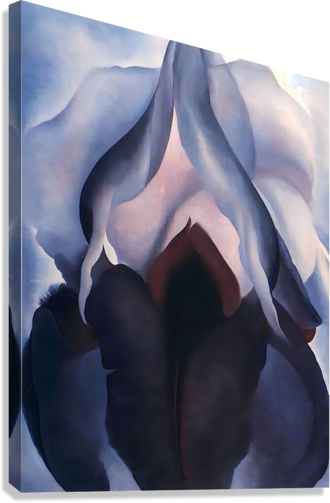 Georgia OKeeffe - Black Iris III by William Store Wall Art