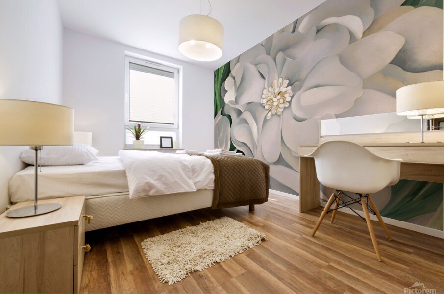 Georgia OKeeffe - The White Calico Flower  Mural print