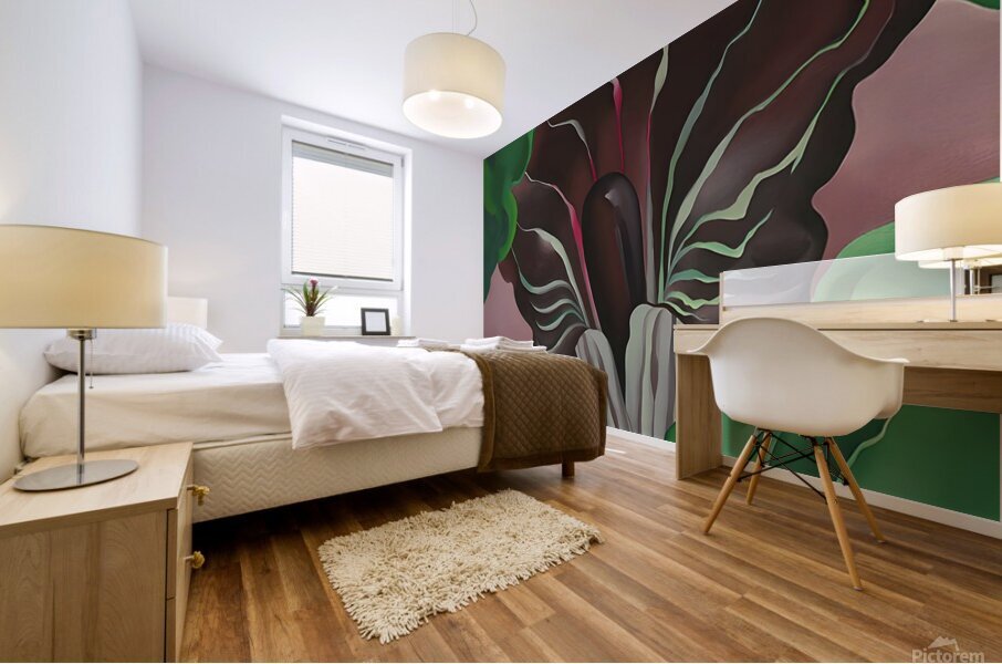 Georgia OKeeffe - Jack-in-Pulpit - No. 2 Mural print