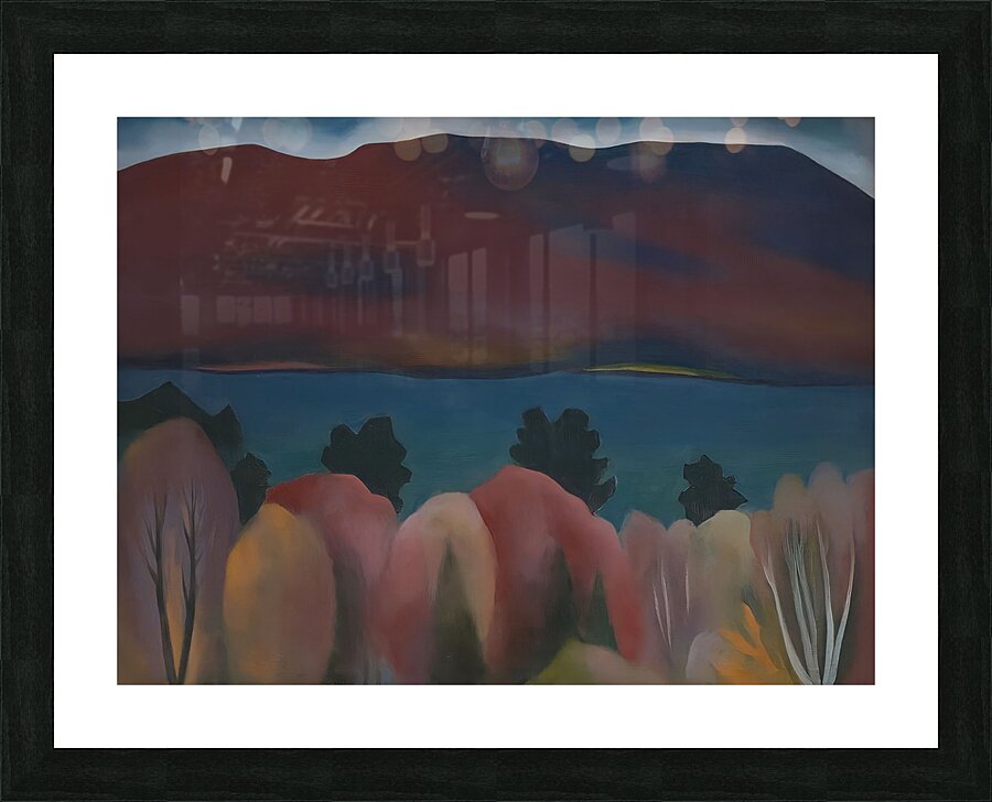 Georgia OKeeffe - Lake George Picture Frame print